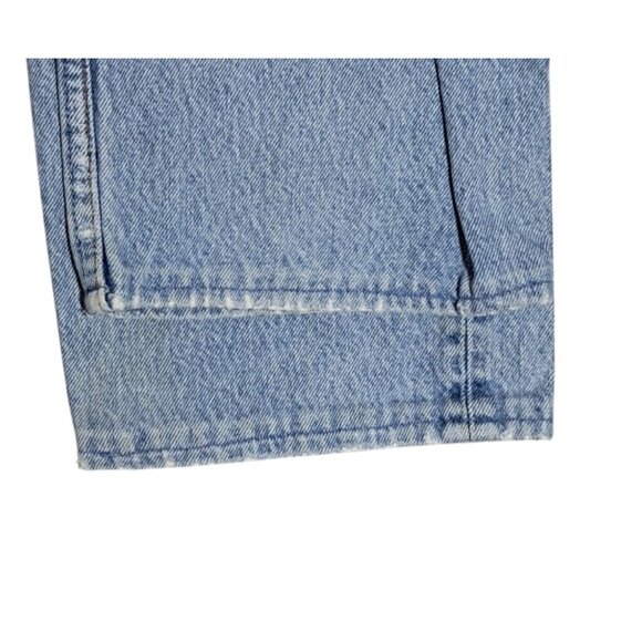 VIntage Levis 501 Jeans 90s Mens Actual 31 Tagged 33 Button Fly Distressed Fraye - Picture 9 of 15